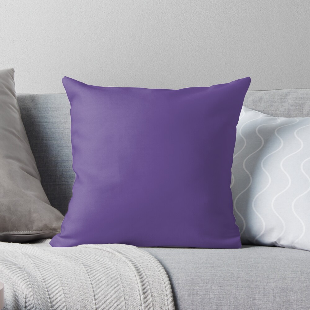 Coussin « COULEUR PANTONE DE L'ANNÉE 2018 ULTRA VIOLET - VIOLET»