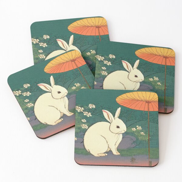 Item preview, Adorable White Netherland Dwarf Rabbit in Japan designed and sold by wigobun.