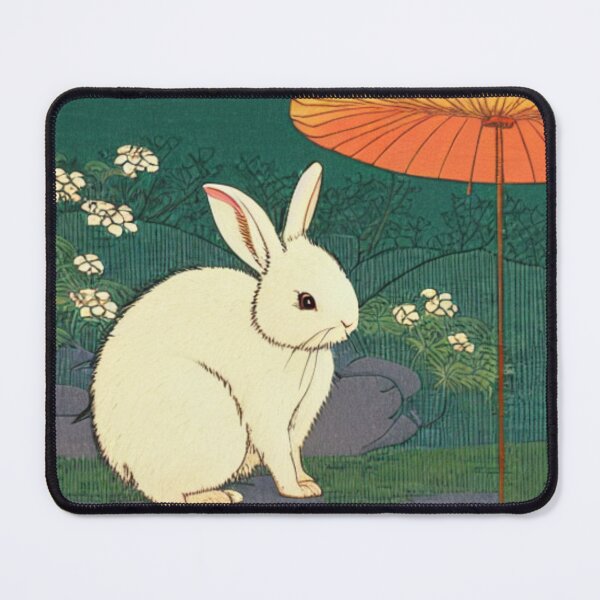 Item preview, Adorable White Netherland Dwarf Rabbit in Japan designed and sold by wigobun.