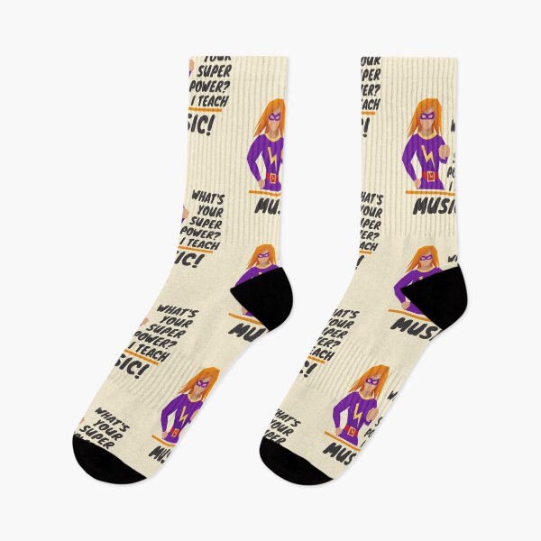 Item preview, Music Teacher Superhero Design designed and sold by myspookycuties.
