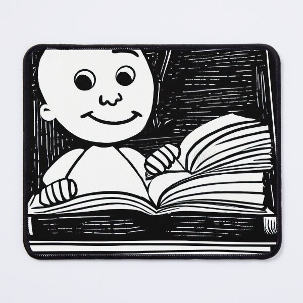 Item preview, Illustration of a Child Studying designed and sold by SubtleSplit.