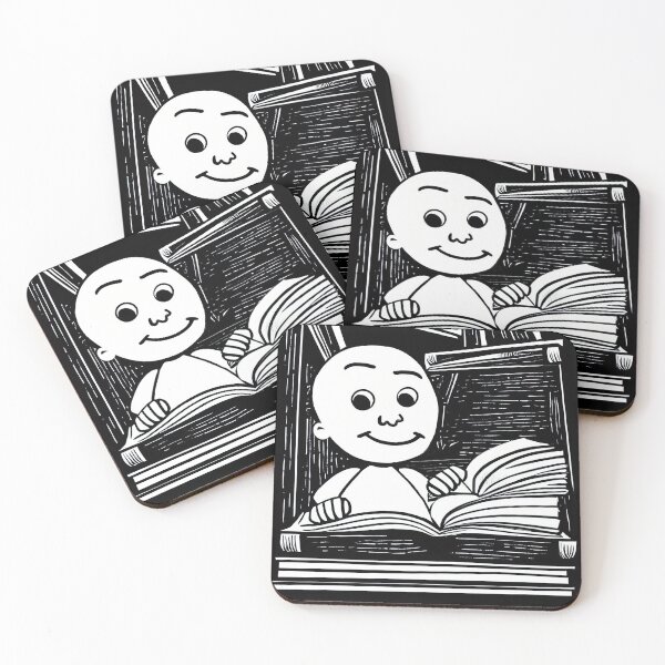 Item preview, Illustration of a Child Studying designed and sold by SubtleSplit.