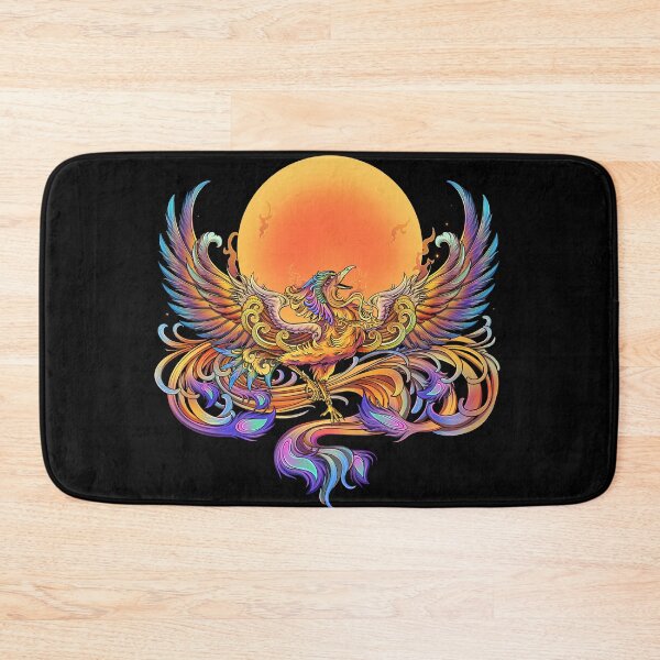 Item preview, phoenix flying designed and sold by Goba Bali Studio.