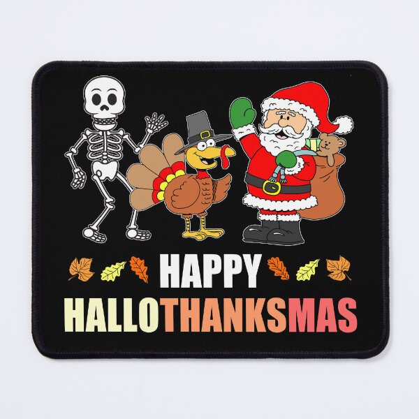 Item preview, Happy HalloThanksMas designed and sold by jaycartoonist.