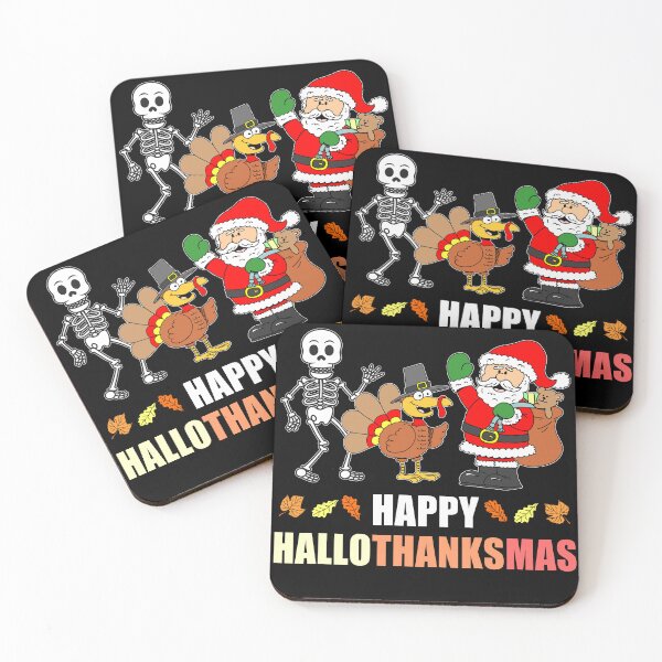 Item preview, Happy HalloThanksMas designed and sold by jaycartoonist.
