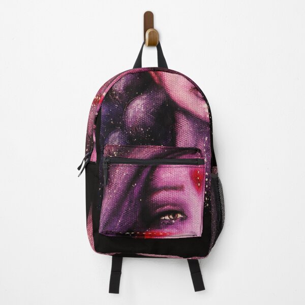 Item preview, Daughter of the Stars, oil on pink canvas designed and sold by Marie-Pierre Launay.