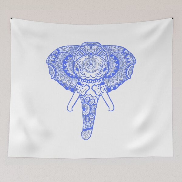 Item preview, Blue elephant designed and sold by Silva-Sol.
