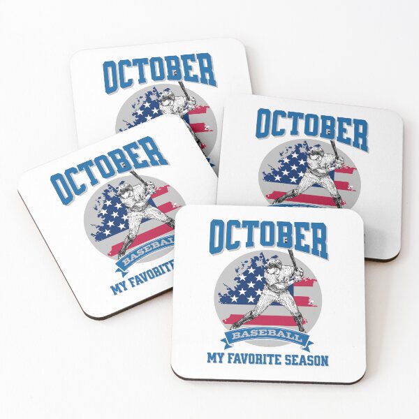 Item preview, October Baseball: My Favorite Season (Lefty) designed and sold by agelessfitfreak.