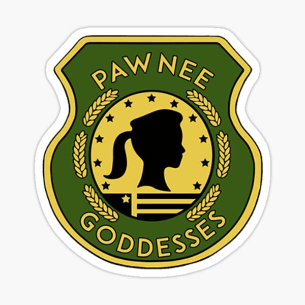 pawnee goddess pegatina pequeña Pegatina