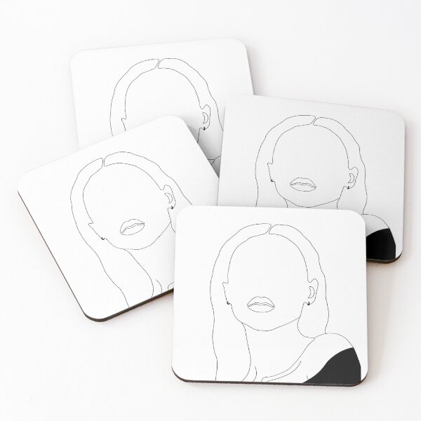 Item preview, Line Art Cont Woman designed and sold by thirstyboi.
