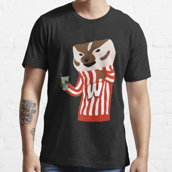 Kleding Herenkleding Overhemden & T-shirts T-shirts T-shirts met print M 1984 Party Animal Bucky Badger Wisconsin T-Shirt. 