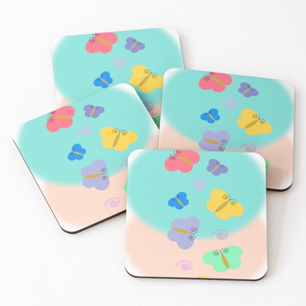 Item preview, flying colorful butterflies designed and sold by Zhanna Lenivaya.