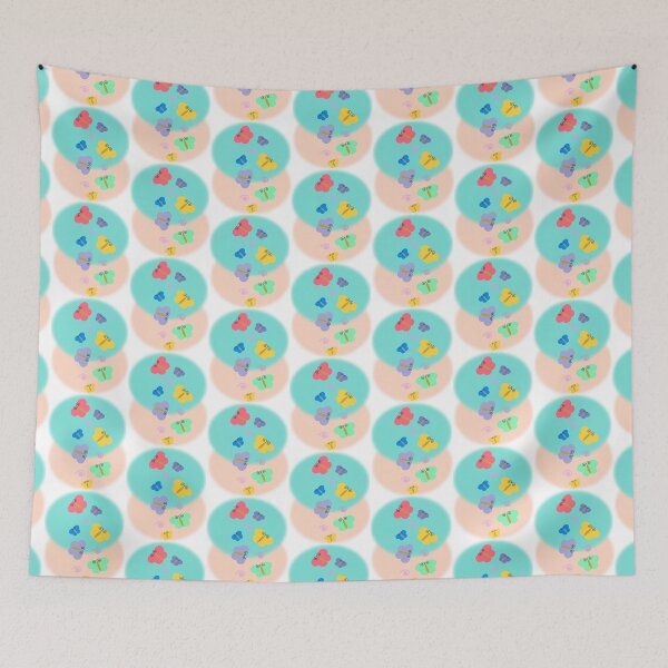 Item preview, flying colorful butterflies designed and sold by Zhanna Lenivaya.