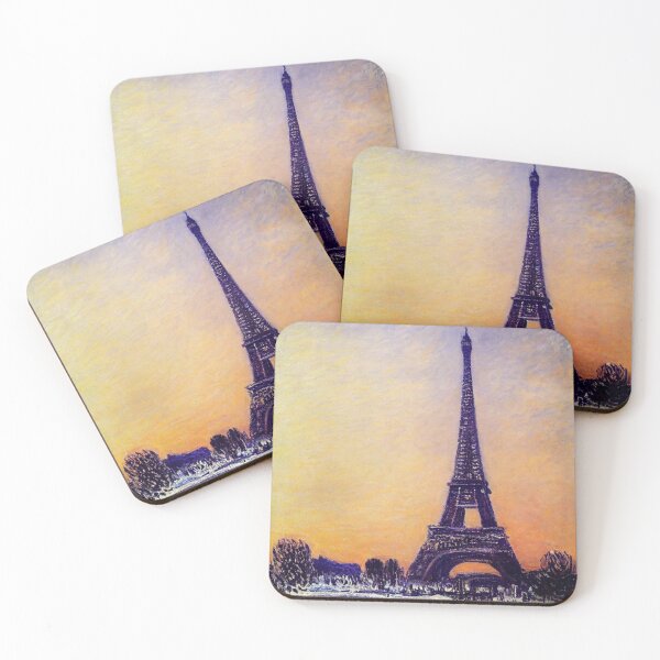 Item preview, Sunset Winter in Paris Painting designed and sold by Groovysheck.