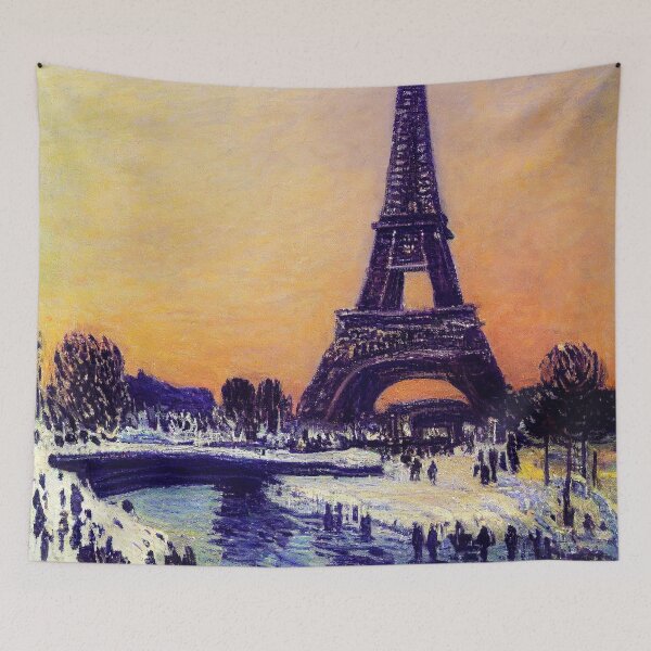 Item preview, Sunset Winter in Paris Painting designed and sold by Groovysheck.