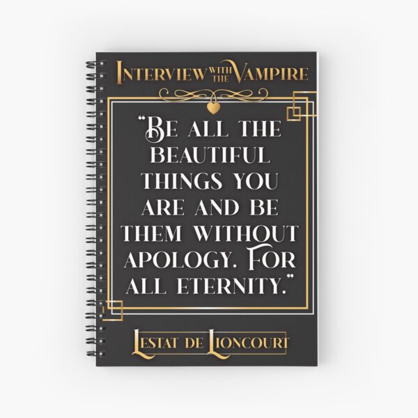Item preview, Interview with the Vampire Lestat Quote - Bg colour designed and sold by ZombieFujoshi.