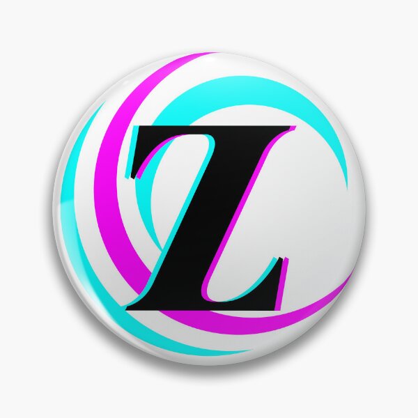 Item preview, Blue Pink Swirl Monogram Z designed and sold by Coffee Lifestyle.