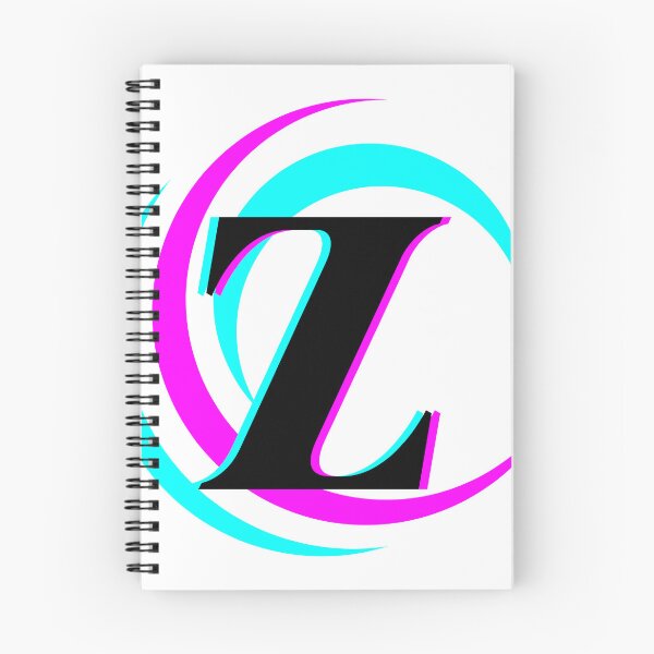 Item preview, Blue Pink Swirl Monogram Z designed and sold by Coffee Lifestyle.