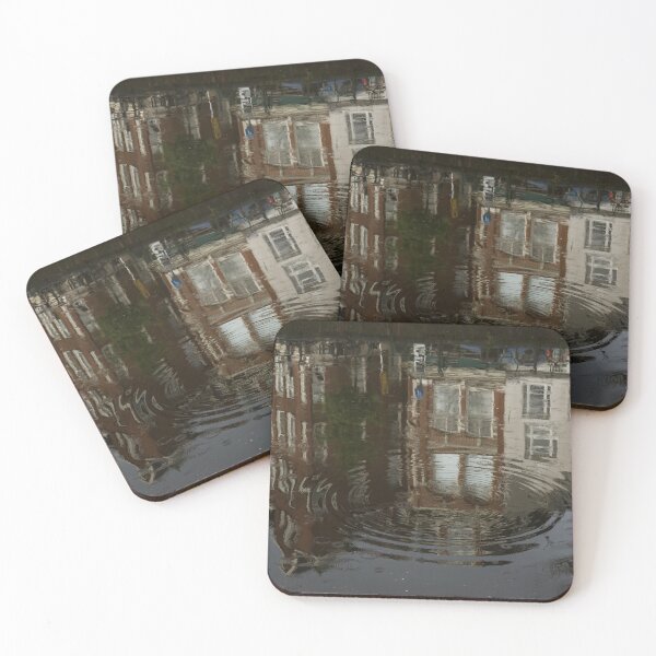 Item preview, Raindrops, Ripples and Fabulous Reflections of Amsterdam Canal Houses designed and sold by Georgia Mizuleva.