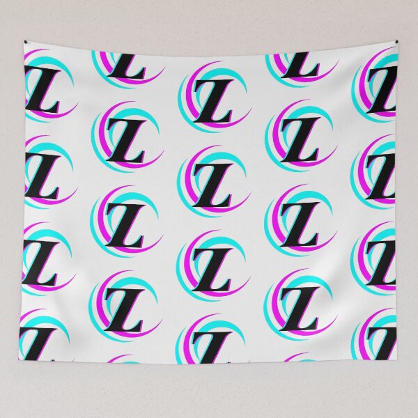 Item preview, Blue Pink Swirl Monogram Z designed and sold by Coffee Lifestyle.