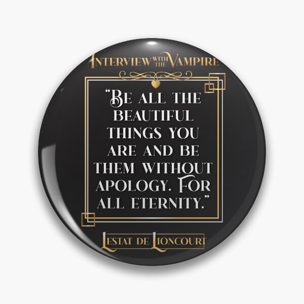 Item preview, Interview with the Vampire Lestat Quote - Transparent designed and sold by ZombieFujoshi.