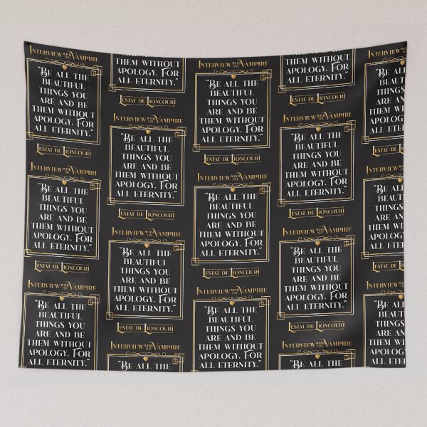 Item preview, Interview with the Vampire Lestat Quote - Transparent designed and sold by ZombieFujoshi.