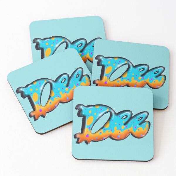 Item preview, PoshGIT Dee Colourful Alphabet  designed and sold by PoshGIT.