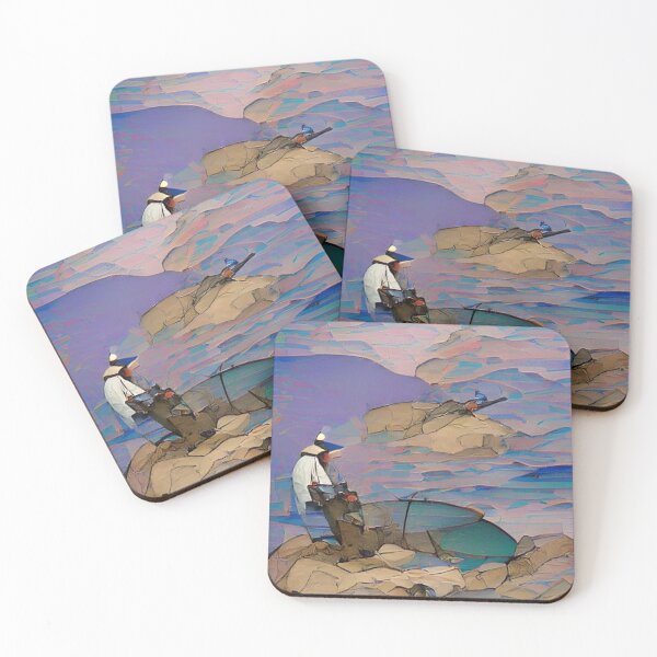 Item preview, Fisherman on the rock designed and sold by Vittorio Magaletti.