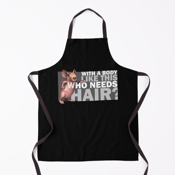 Artikelvorschau, With A Body Like This - Who Needs Hair Training entworfen und verkauft von FD-Design.