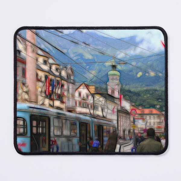 Item preview, Artistic Innsbruck Street Scene designed and sold by Violaman.