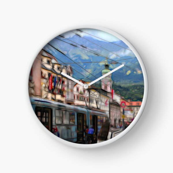 Item preview, Artistic Innsbruck Street Scene designed and sold by Violaman.