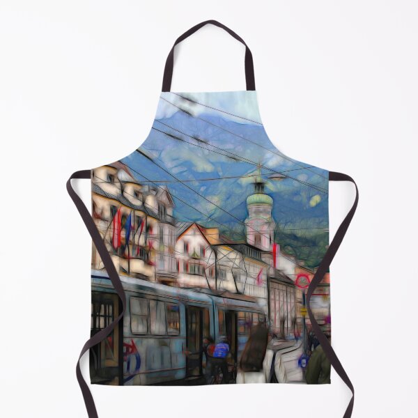 Item preview, Artistic Innsbruck Street Scene designed and sold by Violaman.