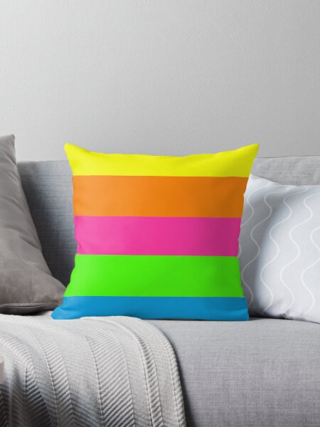 Neon cushions best sale