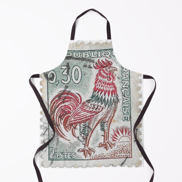 Item preview, French Rooster Stamp 1980 designed and sold by yousufi.