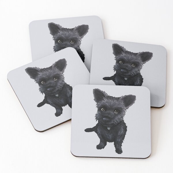Item preview, Black Schnauzer Dog Portrait designed and sold by PaperRain.