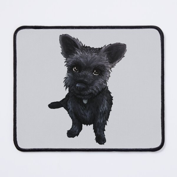 Item preview, Black Schnauzer Dog Portrait designed and sold by PaperRain.