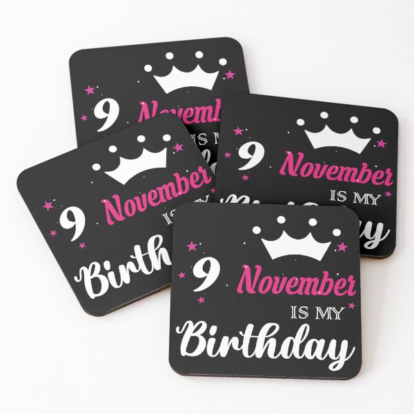 Item preview, Happy birthday 9 november  designed and sold by Thealstars  ⭐⭐⭐⭐⭐.