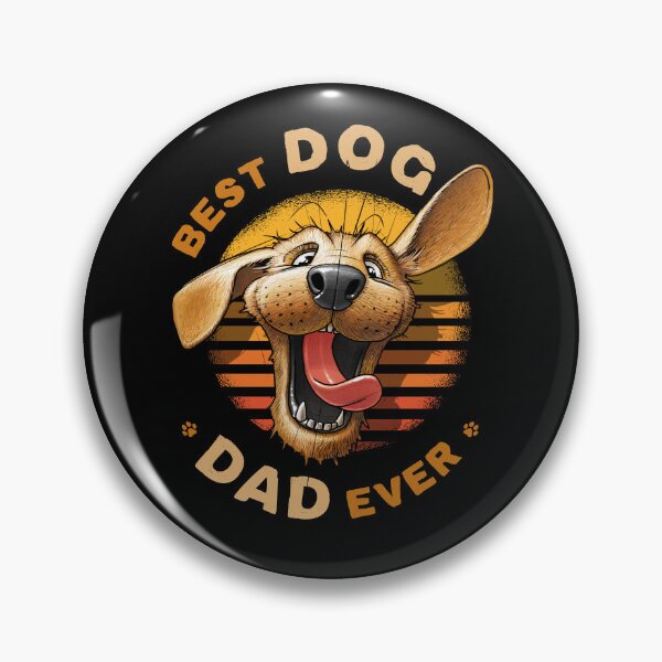 Item preview, Best Dog Dad Ever - Father Golden Retriever Dad designed and sold by FD-Design.