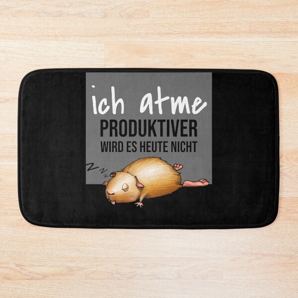 Item preview, Lazy cute Animal I Breathe Productive Guinea Pig designed and sold by FD-Design.