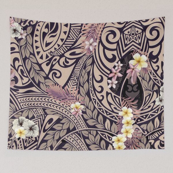 Item preview, Traditional Hawaiian Tapa and Botanical Fusion designed and sold by J Marielle Designs.
