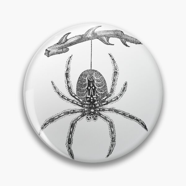 Item preview, Creepy Crawly Vintage Halloween Spider designed and sold by OpenArt.