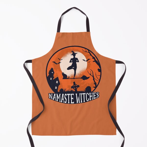 Item preview, Namaste Witches Halloween for Women Funny Witch Silhouette designed and sold by Teez-Me.
