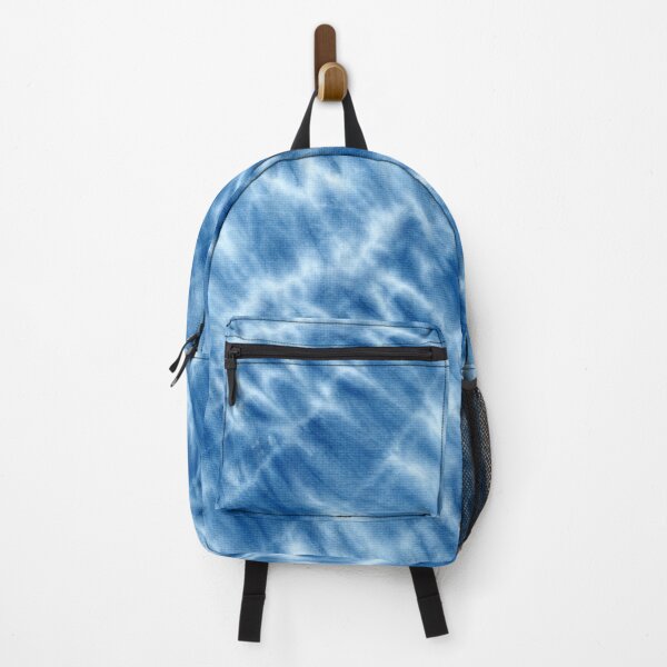 Item preview, Tie-dye shibori blue white indigo pattern designed and sold by PG Illustration.