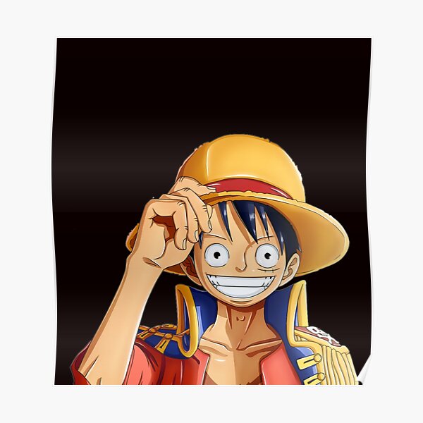 " Monkey D. Luffy One Piece " Poster for Sale by MoElArt Redbubble