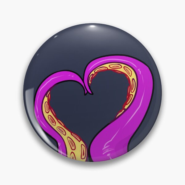 Item preview, tentacle heart designed and sold by nobodystentacle.