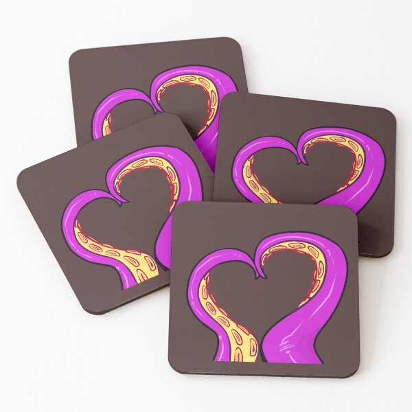 Item preview, tentacle heart designed and sold by nobodystentacle.