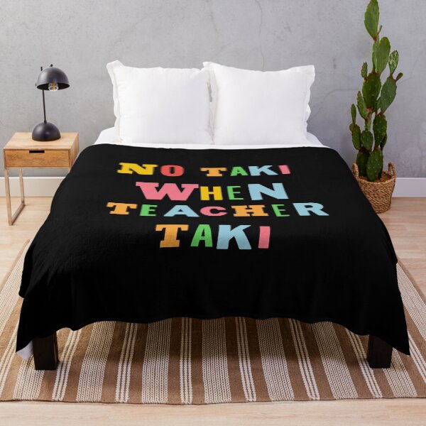 Artikelvorschau, Lustiges Lehrer-Kleidergeschenk Kein Taki, wenn Lehrer Taki niedliches Bildungsklassenzimmer-klassisches T-Shirt entworfen und verkauft von YouSsefHN05.
