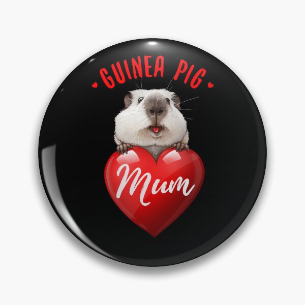 Item preview, Guinea Pig Mum - Mother - Love Heart designed and sold by FD-Design.
