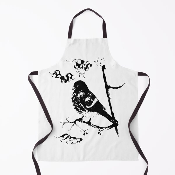 Item preview, Bullfinch sitting on a snow-covered rowan branch designed and sold by youartyouself.