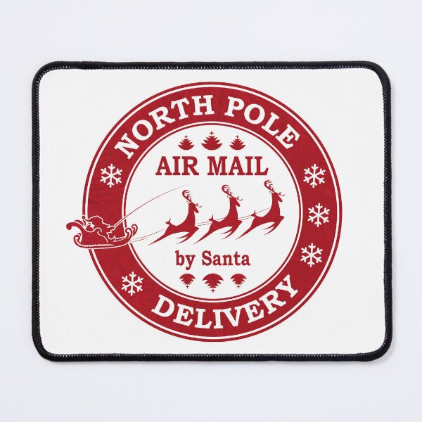 Item preview, Christmas North Pole Delivery - Air Mail by Santa designed and sold by WilliamsonMedia.
